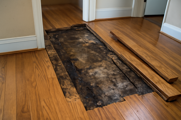 Hardwood Floor Water Damage Repair