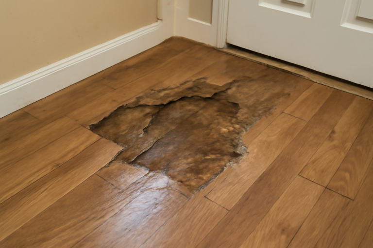 Laminate Floor Water Damage Restoration