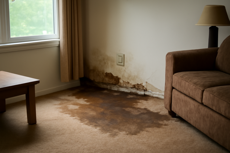 Living Room Water Removal