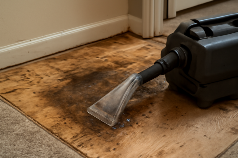 Subfloor Water Extraction